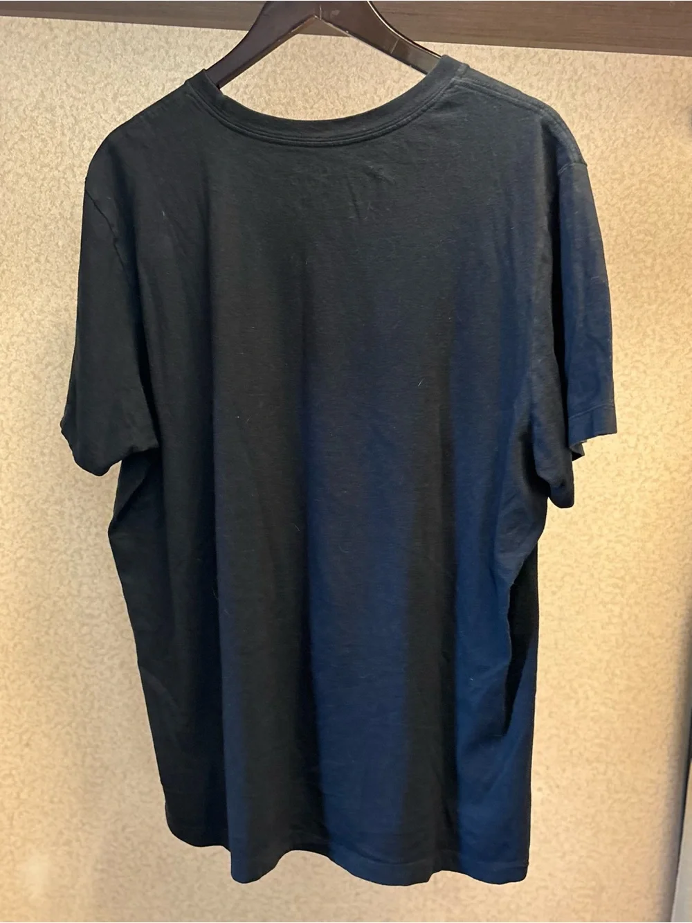 Nike Black Short-Sleeve Tee with White Swoosh